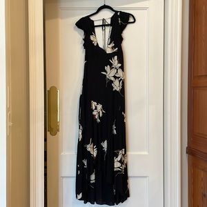 Free people high low maxi dress
